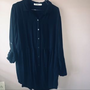 Solitaire button up Tunic/Dress